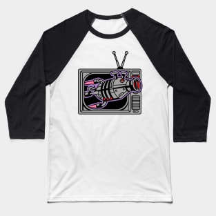 Space Pigs TV Baseball T-Shirt